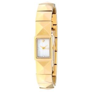 Kate Spade Cobble gold pyramid stud Bracelet watch